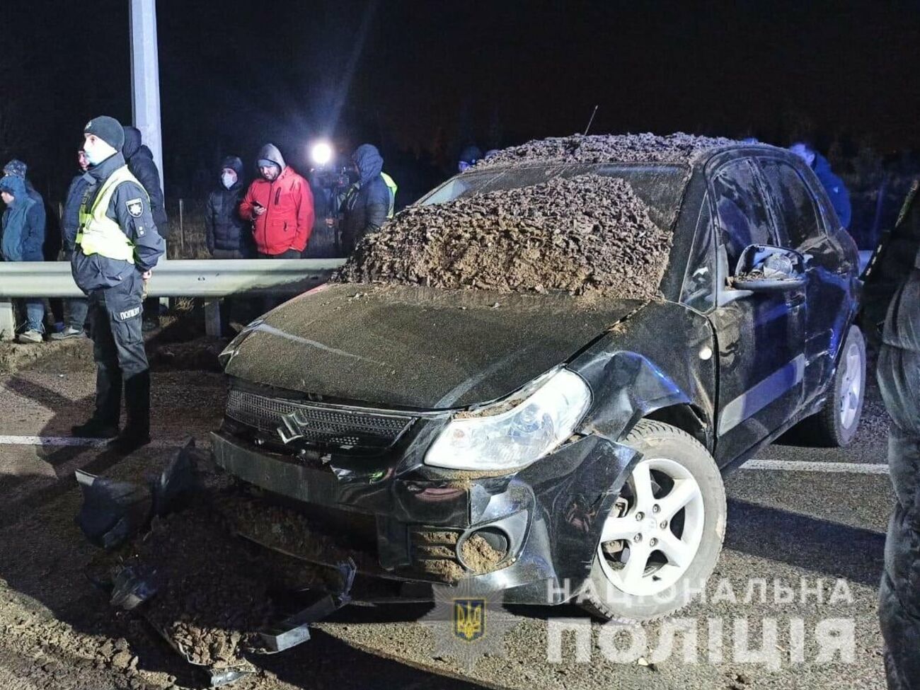 25 ноября в районе окружной дороги Харькова произошло ДТП, в результате которого погибло три человека