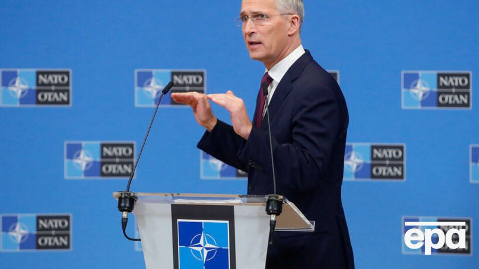 Столтенберг зазначив, що РФ уже вдруге за рік сконцентрувала війська біля українського кордону
