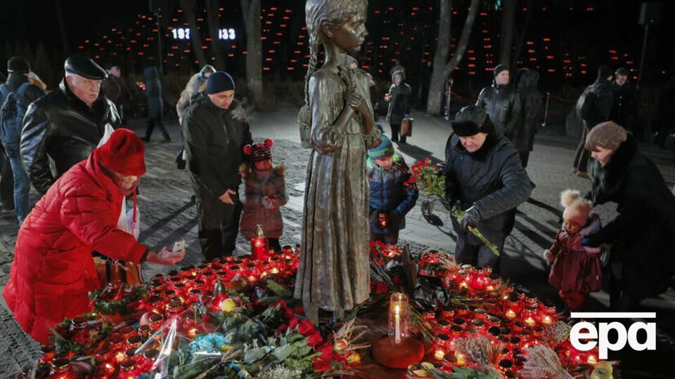 Згідно із соцопитуваннями, 85% українців погоджуються з тим, що Голодомор був геноцидом українського народу