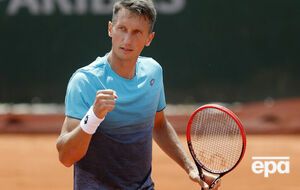 Решающее очко проиграл Стаховский