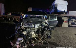 Авария произошла возле поселка Вороновица