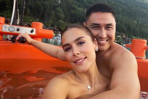 Онуфрийчук замужем за казахским бизнесменом Алмазом