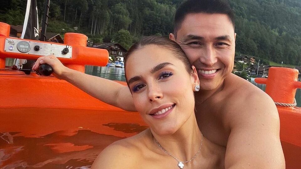 Онуфрийчук замужем за казахским бизнесменом Алмазом