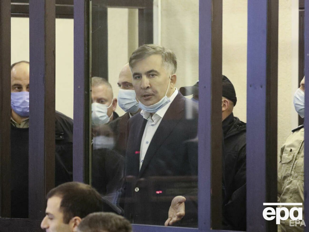 Саакашвили выступил в суде впервые после задержания в Грузии