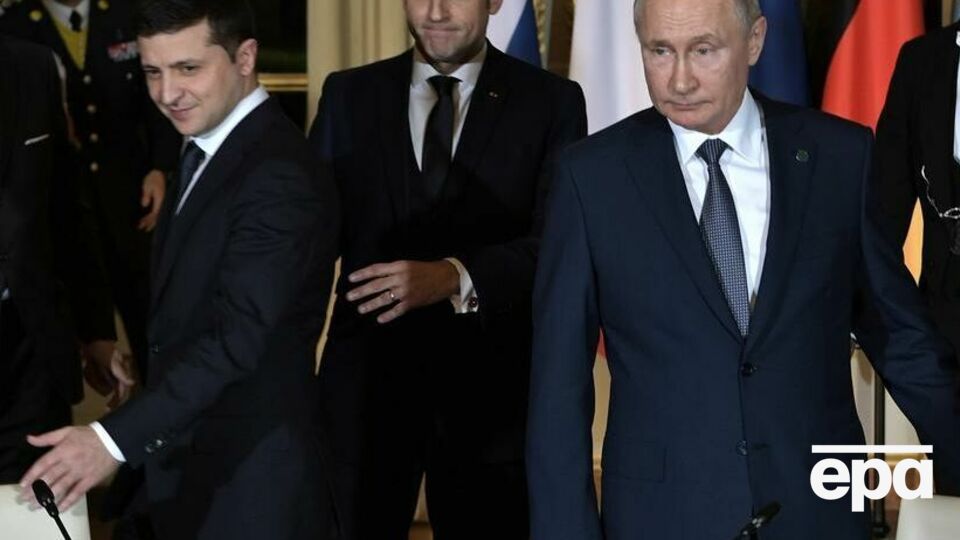 Путин и Зеленский встречались лично только раз – в декабре 2019 года в Париже на саммите лидеров стран нормандского формата