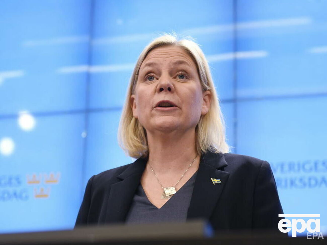 Андерссон заявила, що намагатиметься співпрацювати з іншими партіями в парламенті Швеції