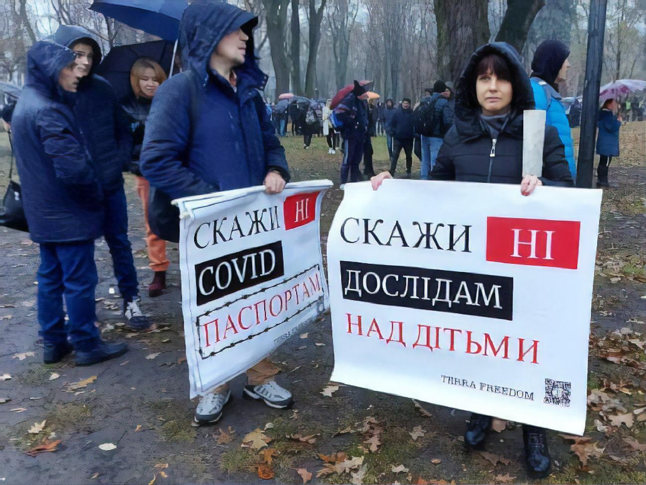 "Украинская правда" насчитала несколько сотен протестующих