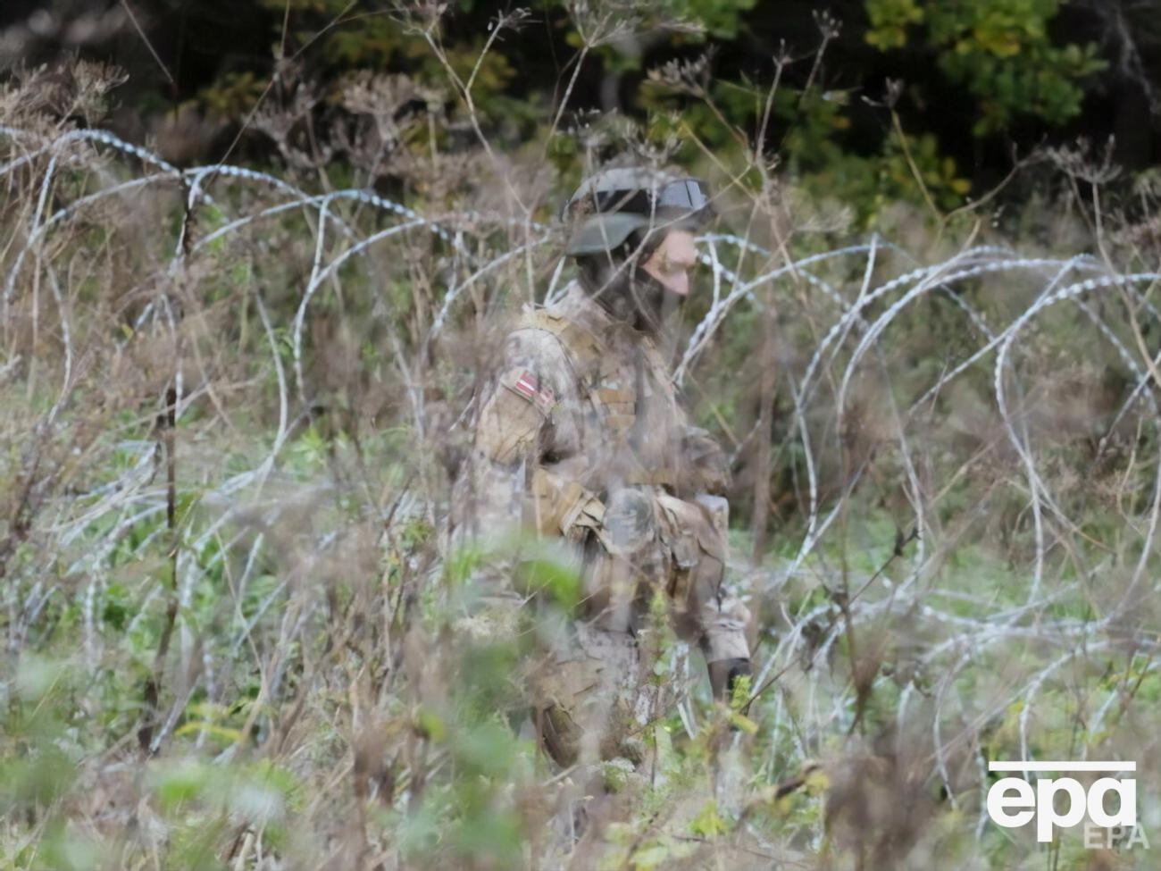 После встречи с польскими военными вооруженные люди ушли в сторону Беларуси