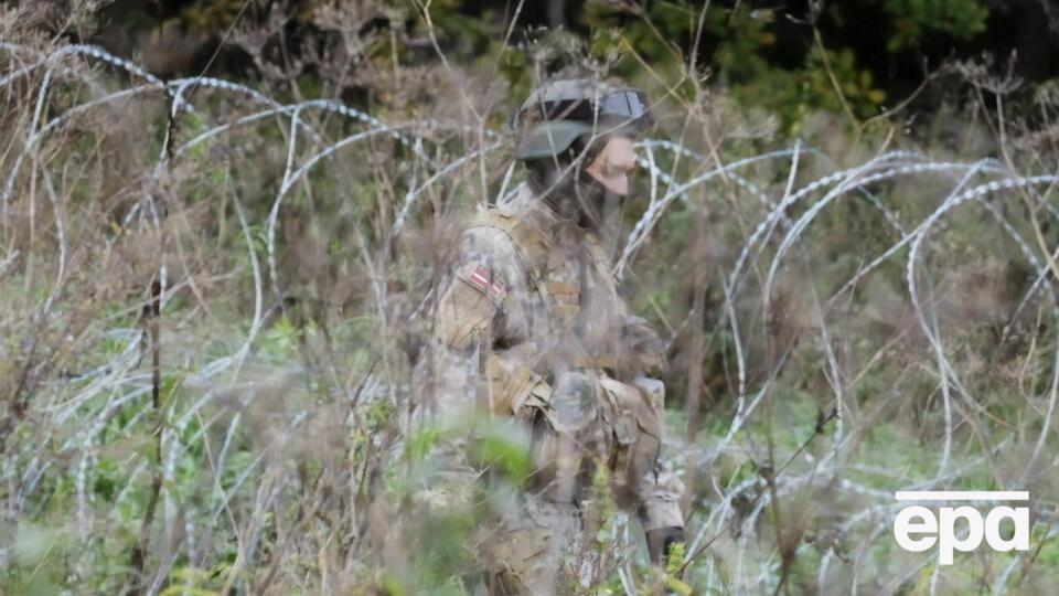 После встречи с польскими военными вооруженные люди ушли в сторону Беларуси