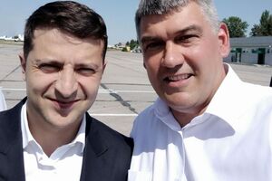 Соха (справа) обратился к Зеленскому с трибуны Верховной Рады