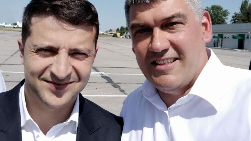 Соха (справа) обратился к Зеленскому с трибуны Верховной Рады