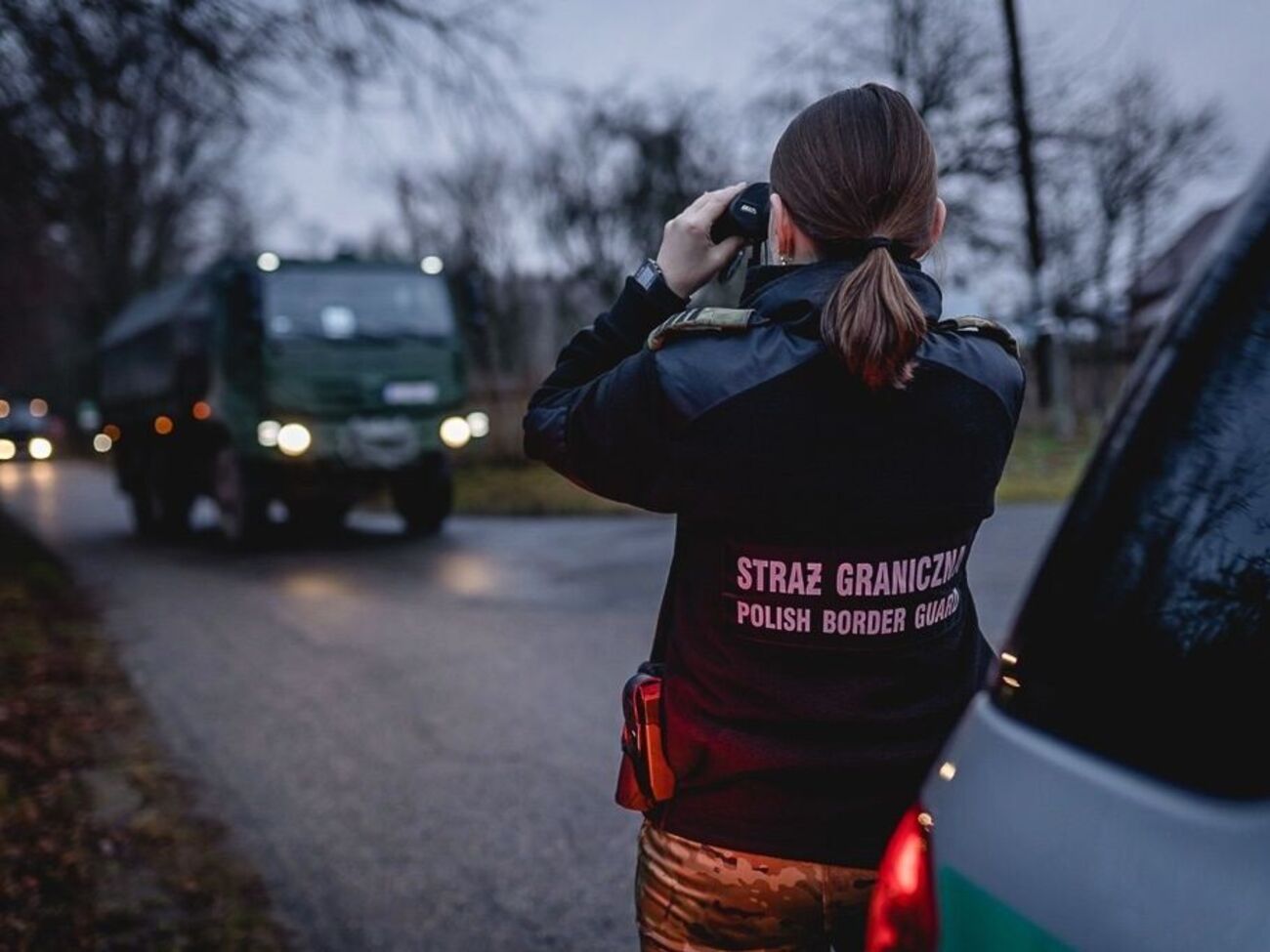 Польські прикордонники не пропустили мігрантів через кордон