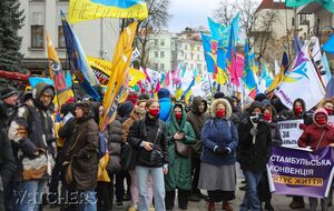 Организаторы напомнили, что президент обещал внести законопроект о ратификации Стамбульской конвенции в Раду