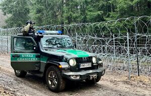 Пограничники пока не наблюдают лагерей мигрантов у польско-белорусской границы, отметила Михальская