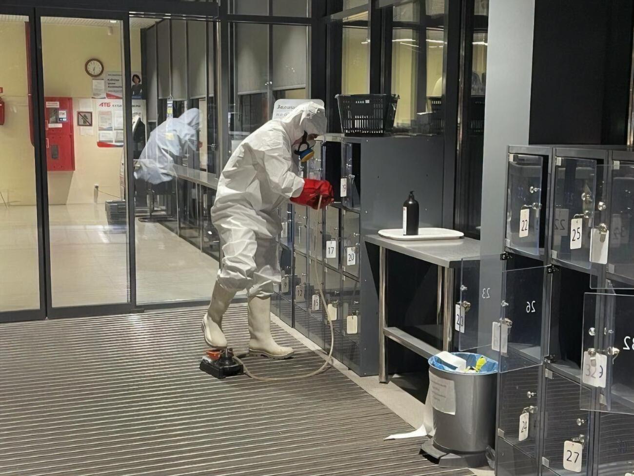 Полиэтиленовый пакет с ртутью лежал в камере хранения