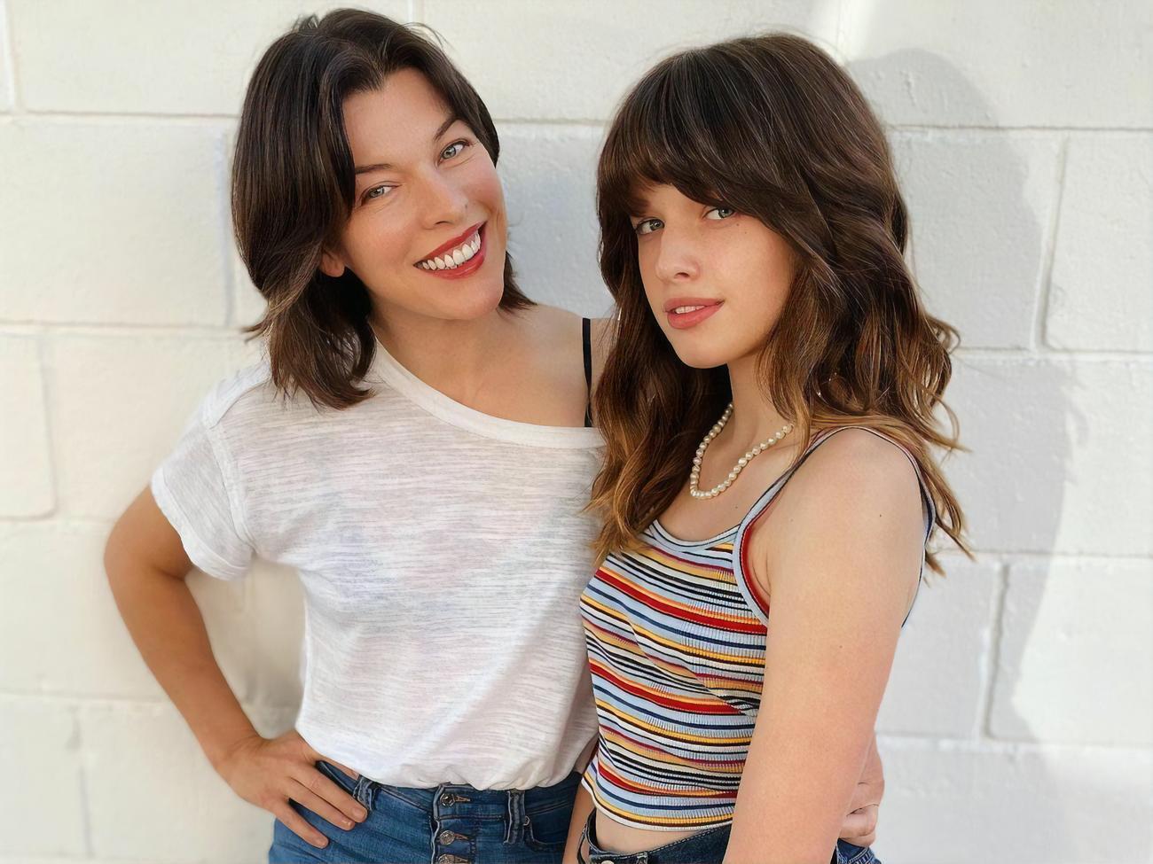 Йовович &ndash; дочери:&nbsp;Я люблю тебя больше, чем можно выразить словами