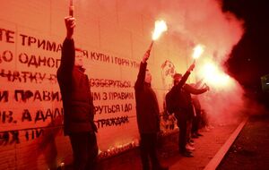 Організатори акції наголосили, що жоден із замовників замаху на Гандзюк ще не дістав вироку