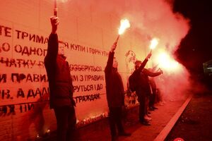 Організатори акції наголосили, що жоден із замовників замаху на Гандзюк ще не дістав вироку