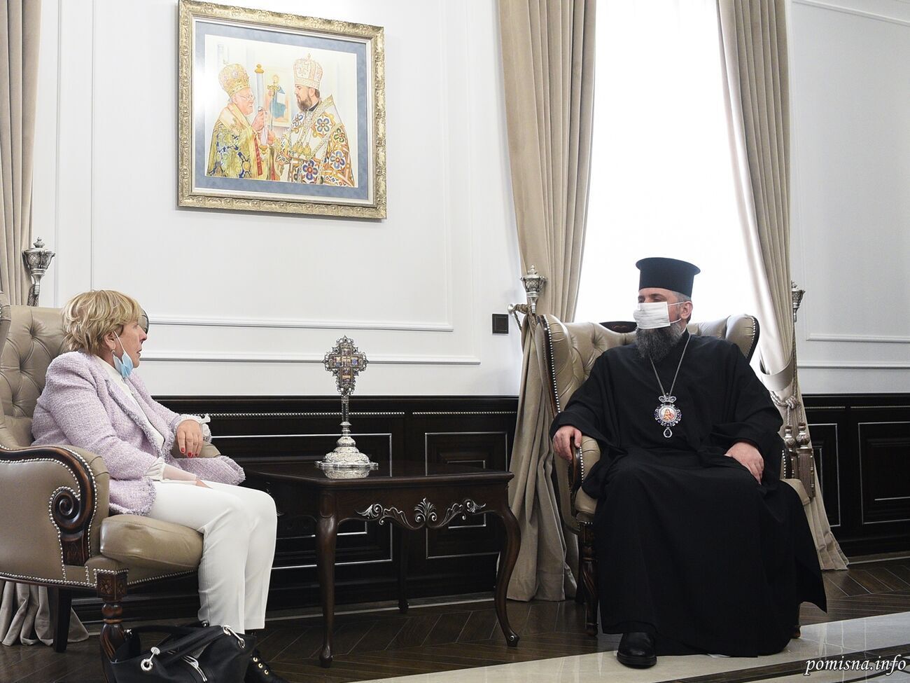 Встреча проходила в резиденции Епифания