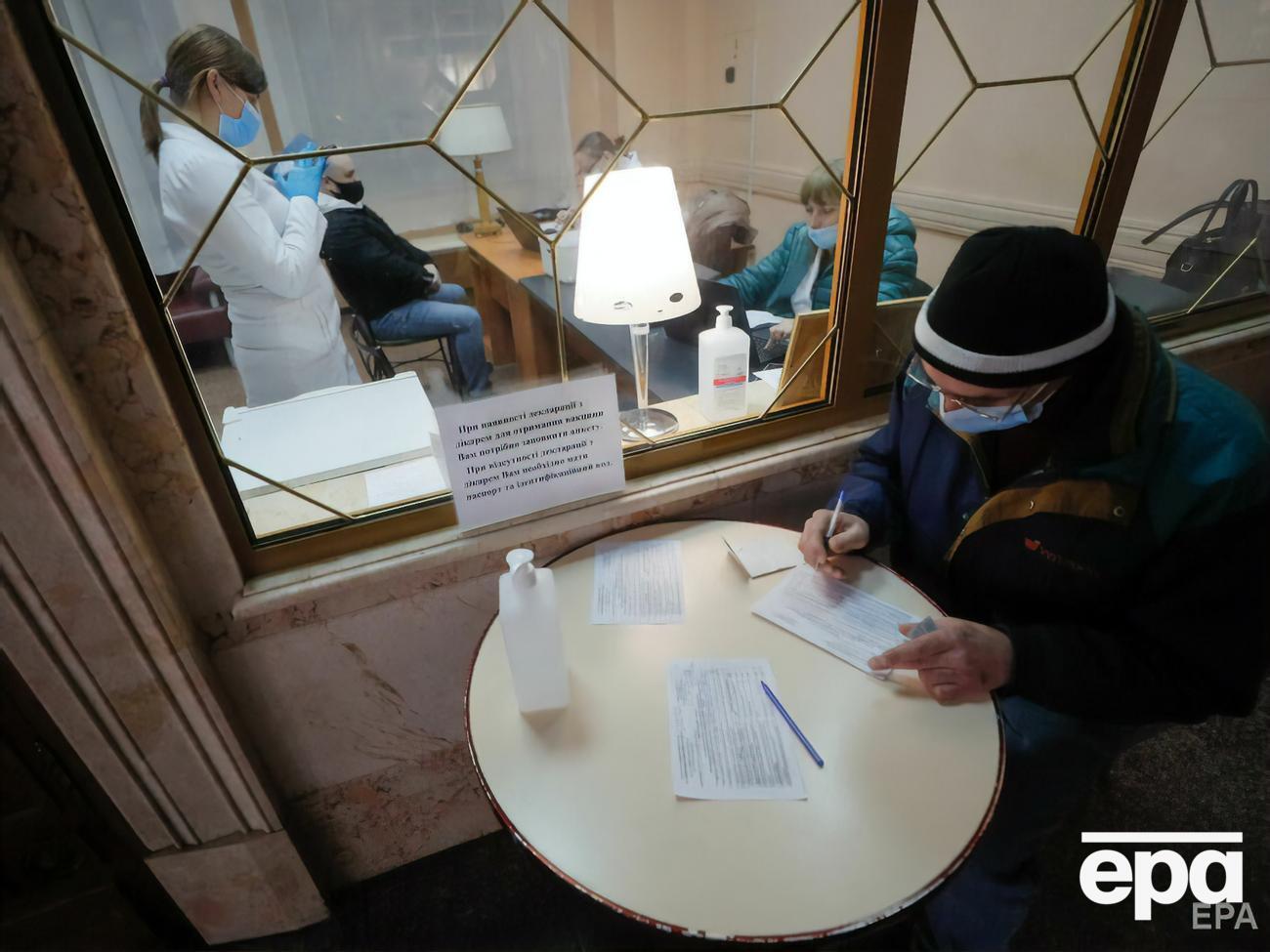 Ввели дві дози вакцини проти коронавірусу у країні приблизно 7,9 млн осіб