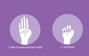 Сигнал с просьбой о помощи можно подать одной рукой