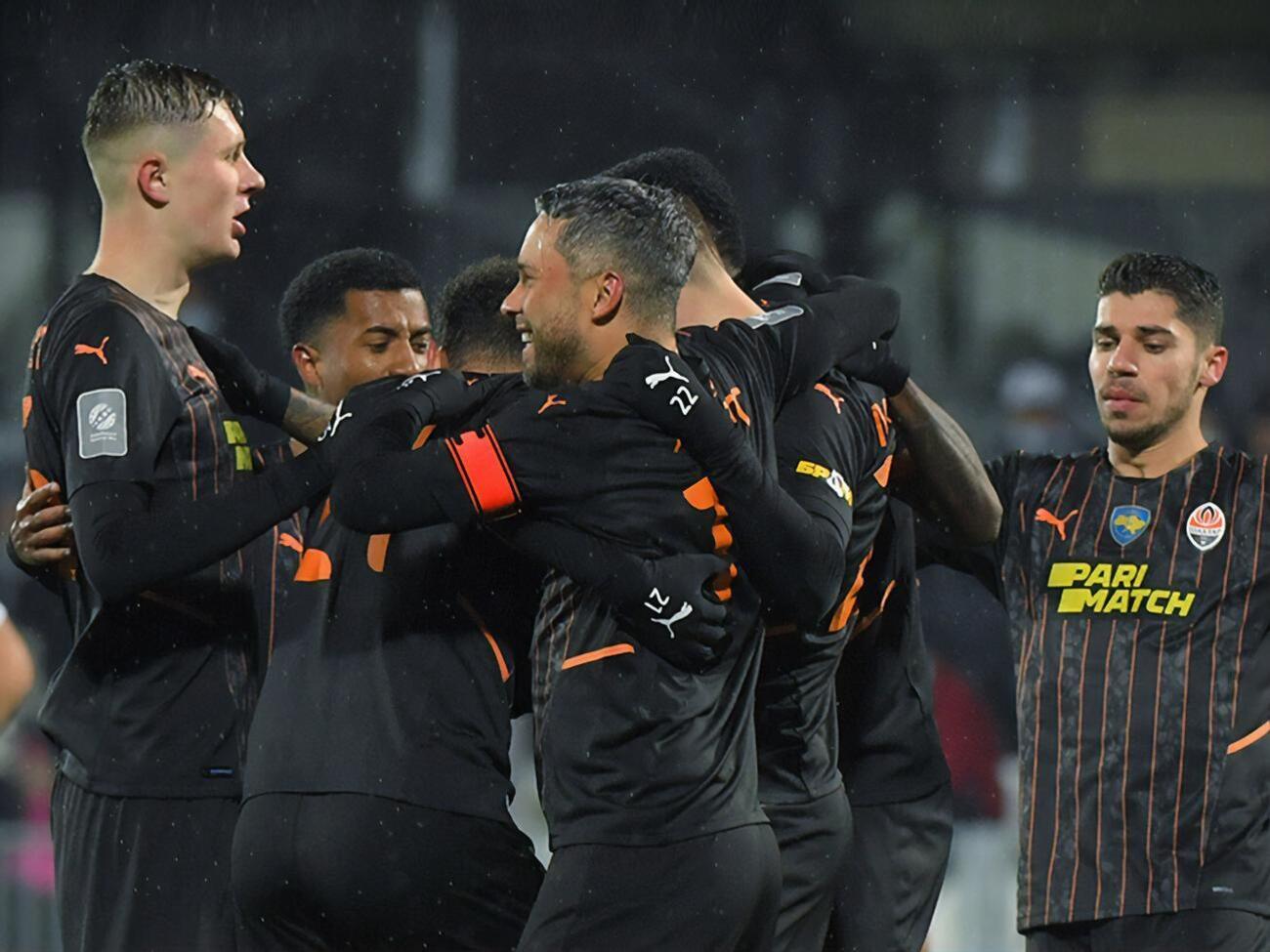 До перерыва "Шахтер" забил дважды в ворота "Колоса"