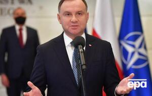 Польша помнит Саакашвили как друга бывшего главы государства Леха Качиньского, отметил Дуда (на фото)