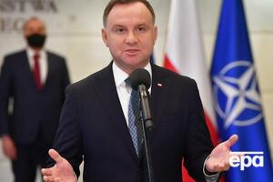 Польша помнит Саакашвили как друга бывшего главы государства Леха Качиньского, отметил Дуда (на фото)