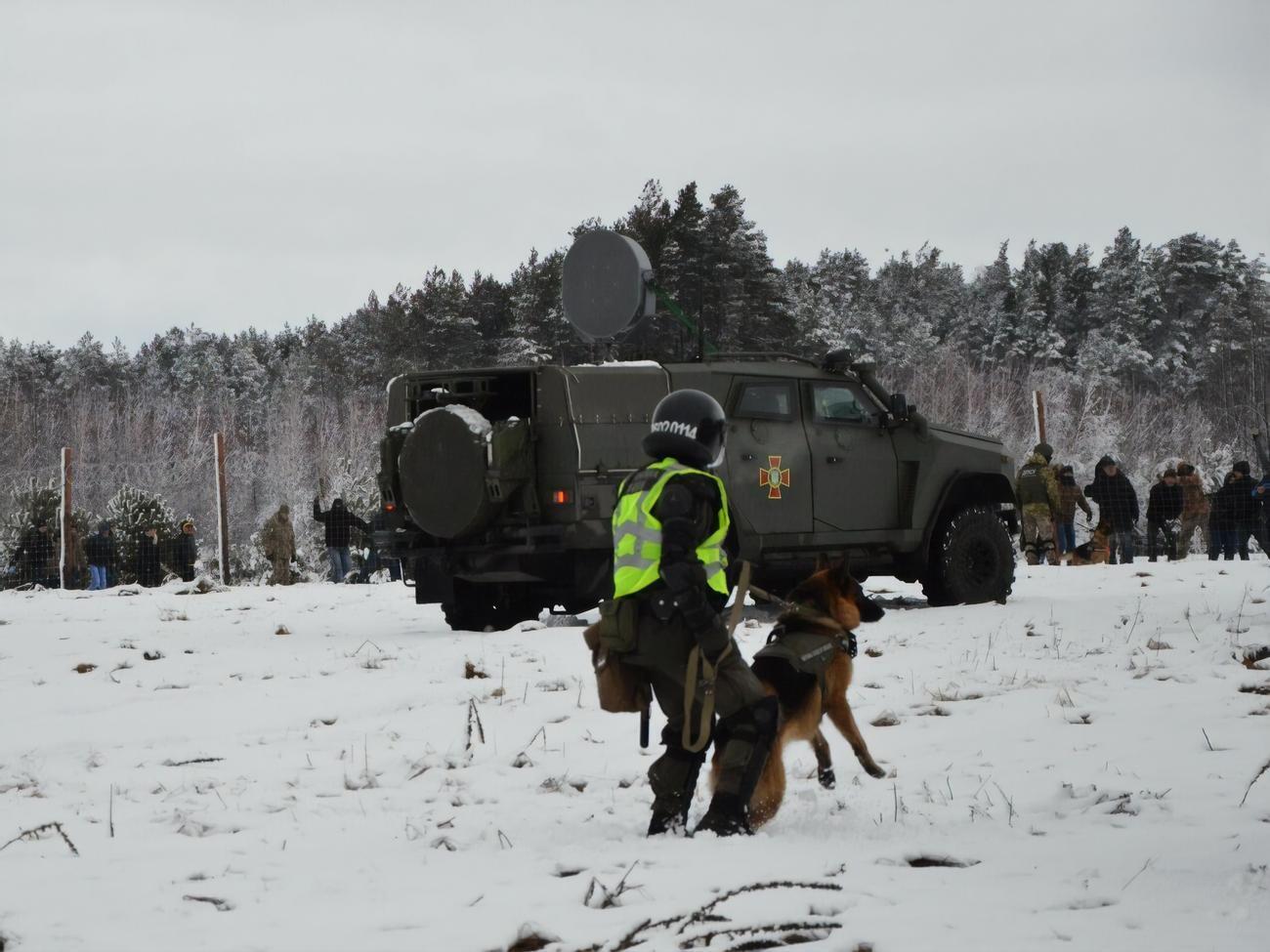 В учениях возле границы Беларуси принимали участие подразделения СБУ, Нацполиции, Госпогранслужбы и Нацгвардии