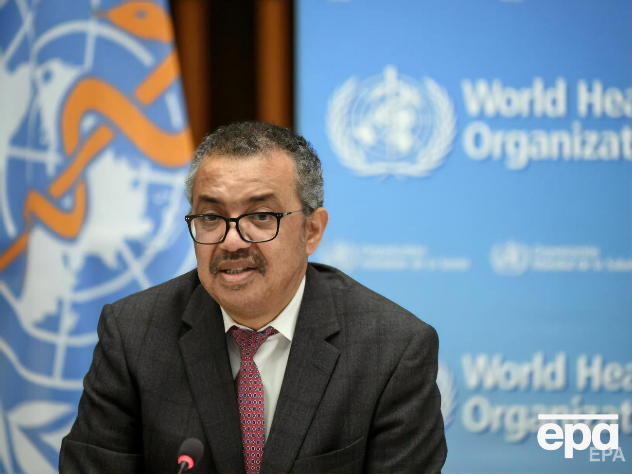 Гебреєсус заявив, що ВООЗ серйозно ставиться до розвитку ситуації зі штамом коронавірусу "Омікрон"