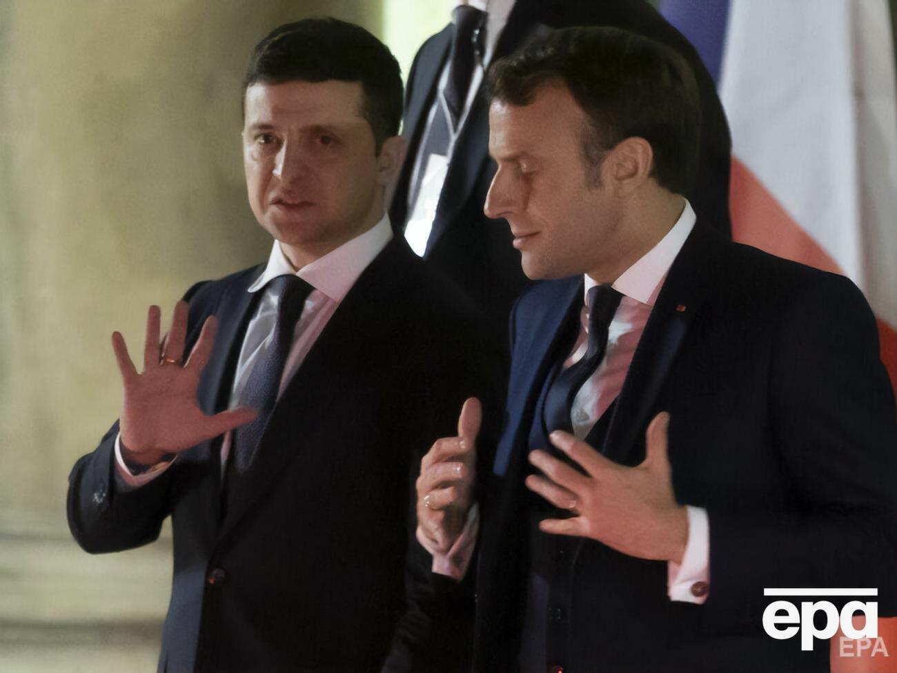 Також Зеленський та Макрон обговорили питання енергетичної безпеки України
