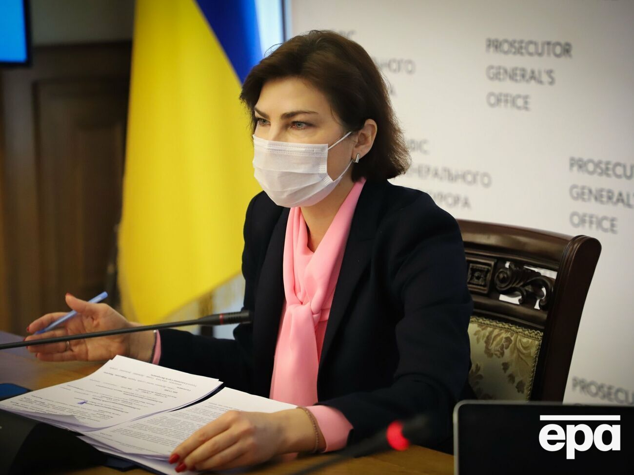 Венедіктова (на фото) нагадала, що в Україні стосовно Тупицького є "дві кримінальні справи"