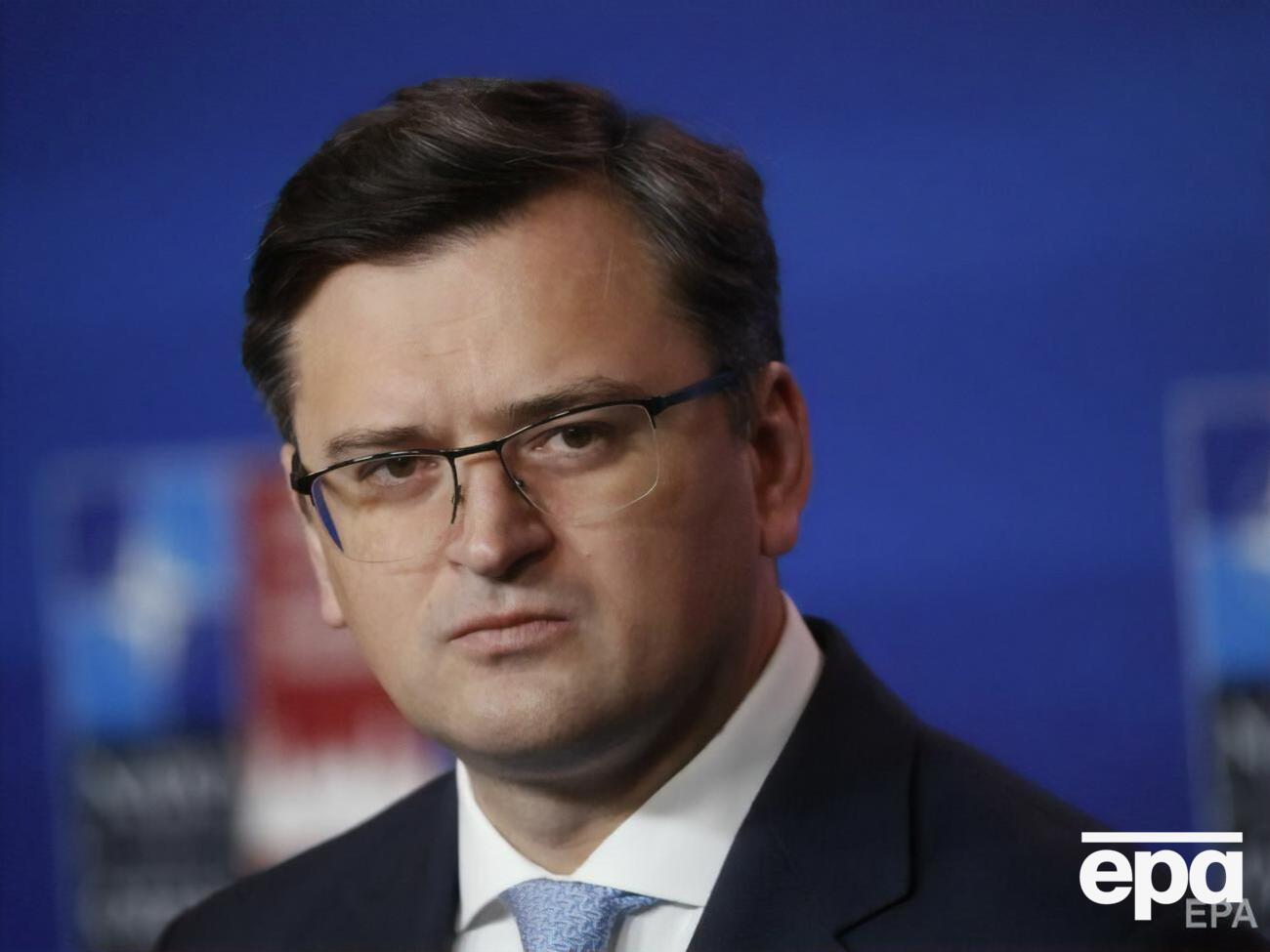 Найкращий спосіб відповідати на ультиматуми Путіна &ndash; ігнорувати їх, зазначив Кулеба (на фото)