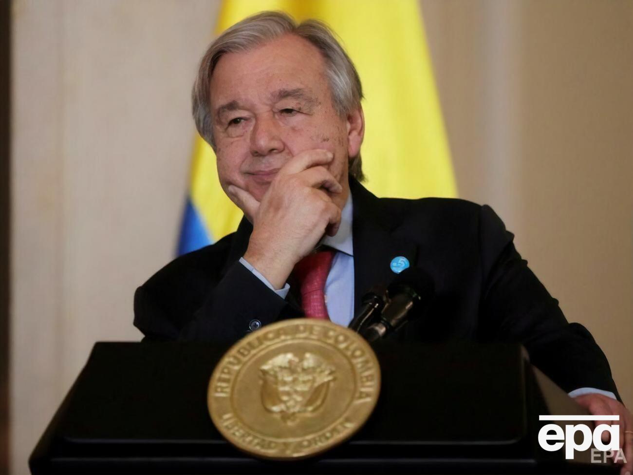 Гутерріш прийняв запрошення Міжнародного олімпійського комітету відвідати Олімпіаду у Пекіні