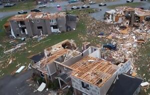 Торнадо прошел по Кентукки путь длиной более 200 км