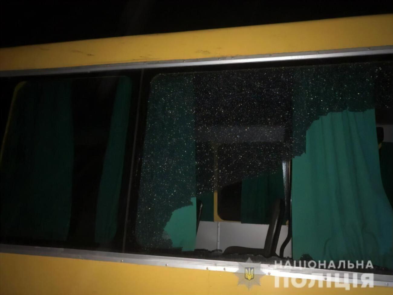 У маршрутці їхало 20 пасажирів