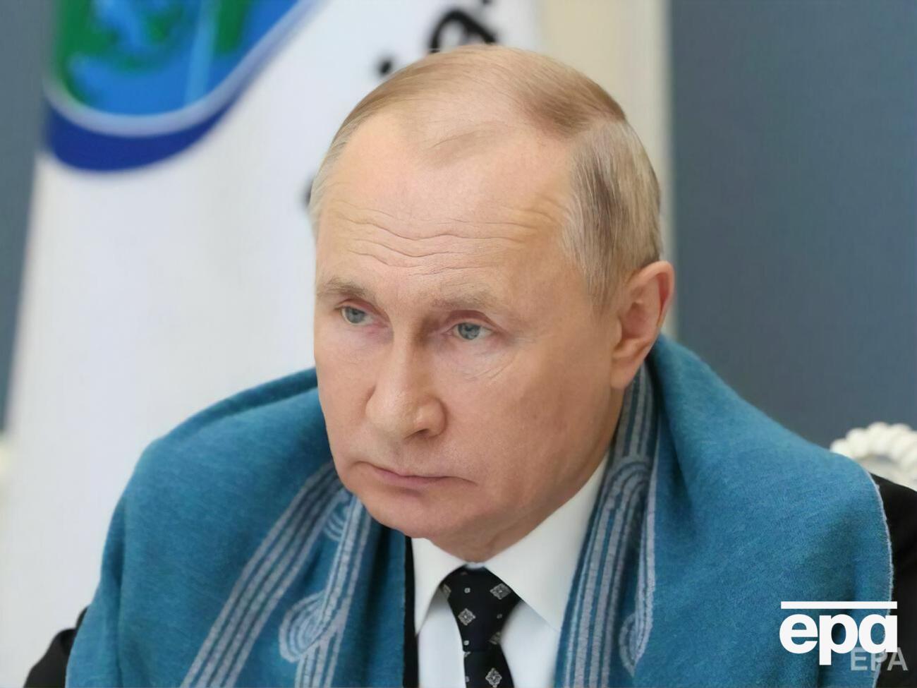Putin (pictured) has a great desire to sit down at the negotiating table with Biden, said Danilov