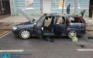 У багажнику машини був автомат і пристрій для дистанційної стрільби, автомобіль спалахнув після спрацьовування системи самознищення