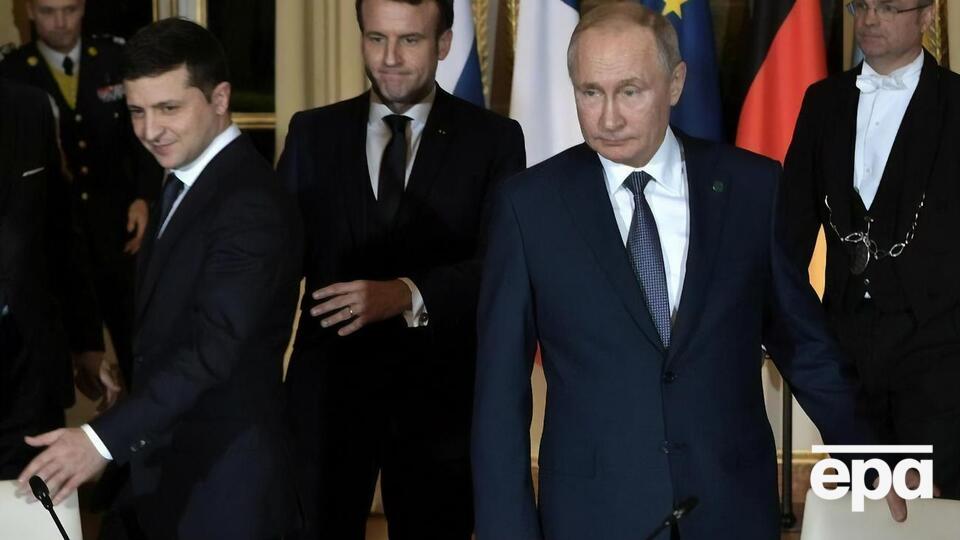 Путін та Зеленський зустрічалися особисто лише раз – у грудні 2019 року в Парижі на саміті лідерів країн нормандського формату