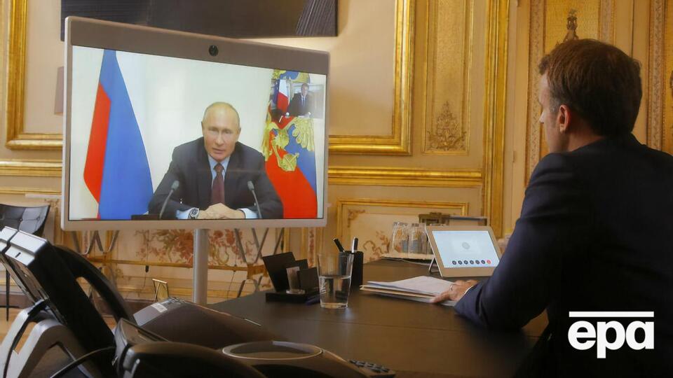 Путин и Макрон обсудили ситуацию в Украине
