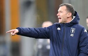 Под руководством Шевченко "Дженоа" получила первую победу в шести поединках