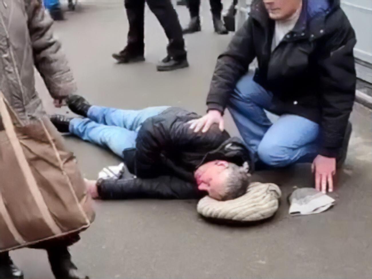 Конфликт произошел возле метро