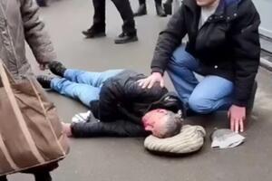 Конфликт произошел возле метро