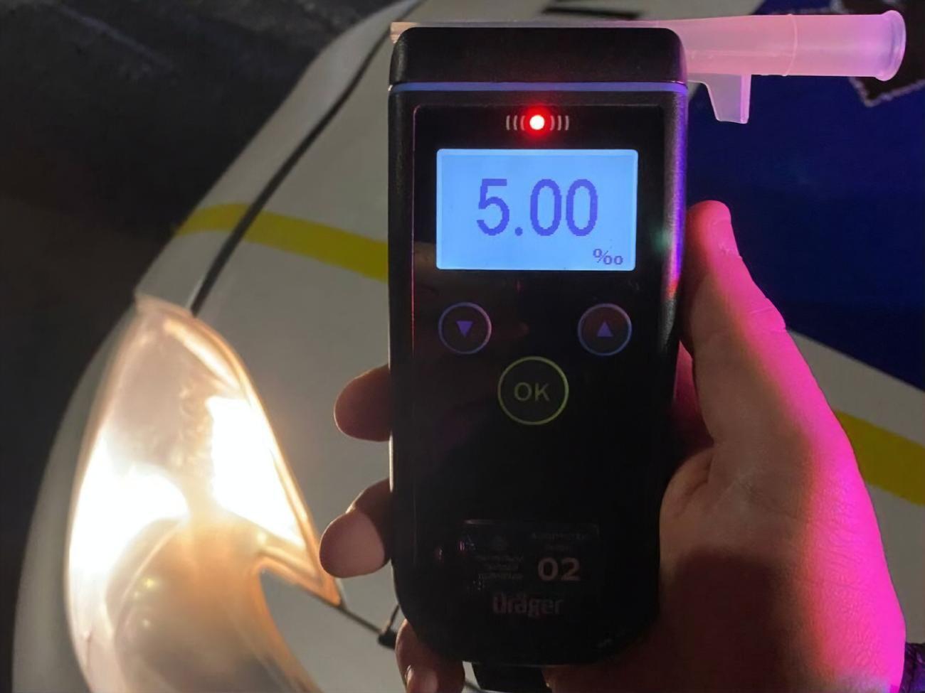 5,0 промилле алкоголя в крови человека считается относительно смертельной дозой, отметили в полиции