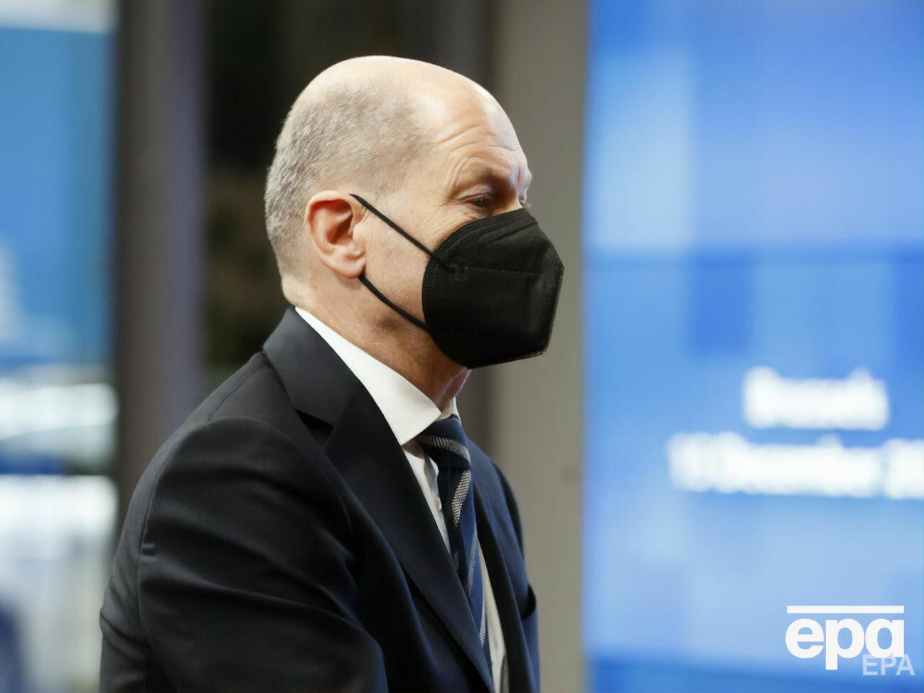 Шольц сказав, що ФРН "з великою стурбованістю" дивиться на ситуацію з безпекою на українсько-російському кордоні