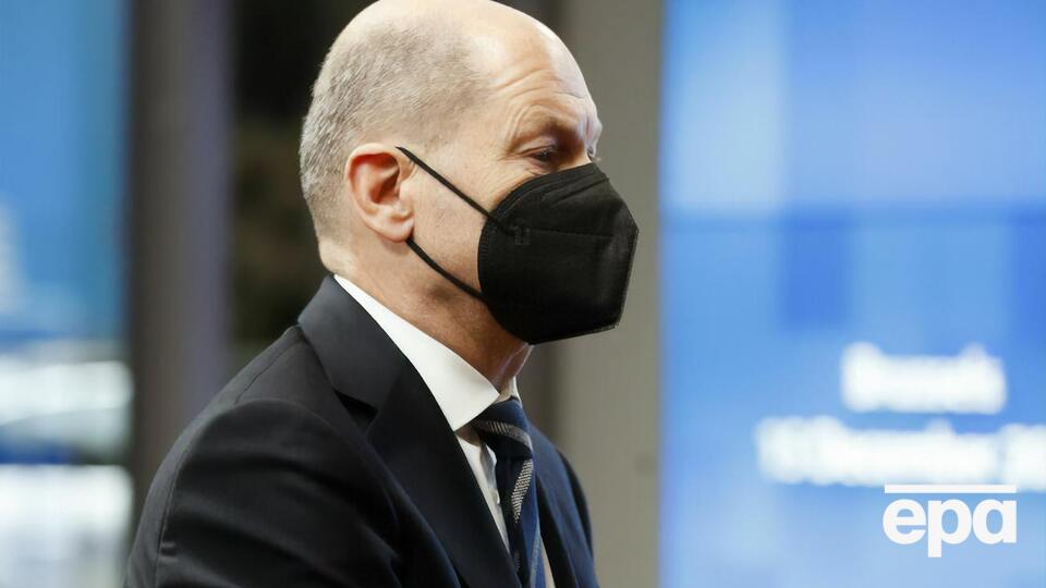 Шольц сказав, що ФРН "з великою стурбованістю" дивиться на ситуацію з безпекою на українсько-російському кордоні