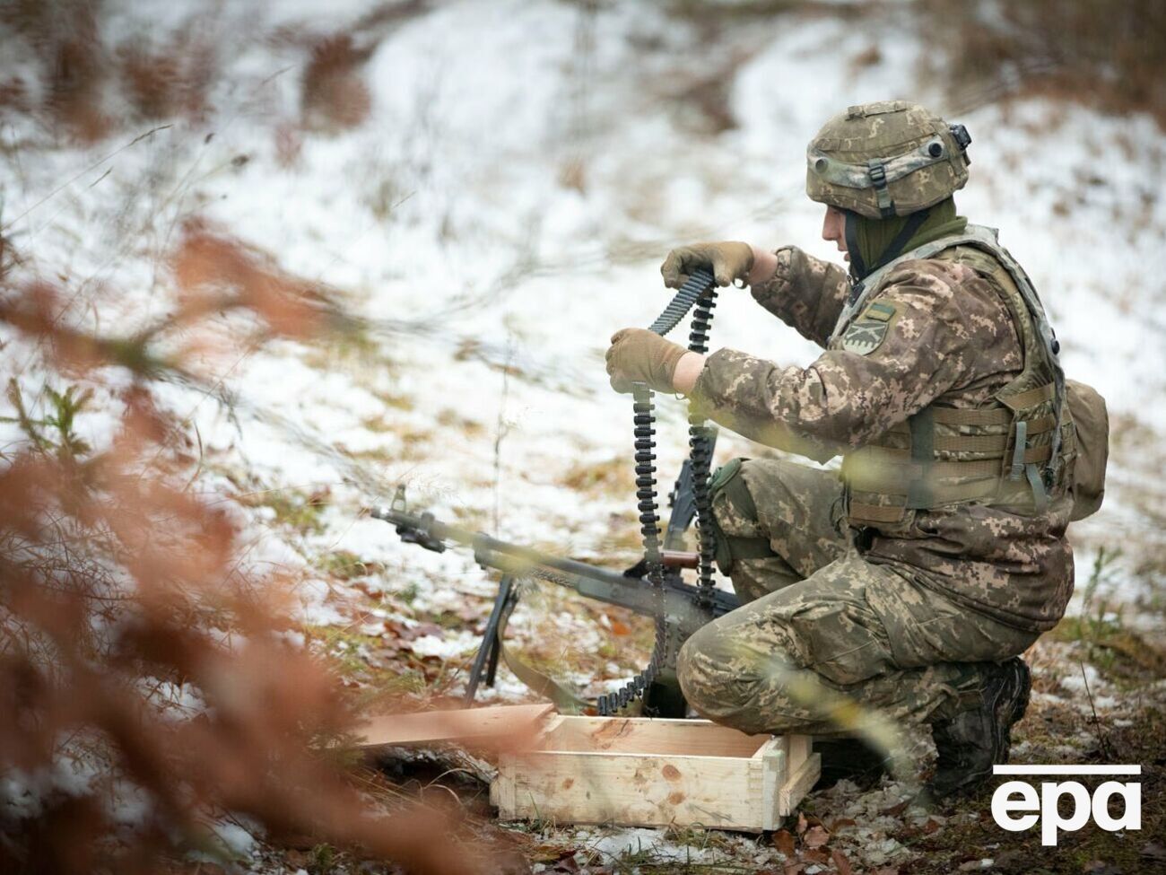 Украинские военные открывали ответный огонь и заставили боевиков прекратить обстрелы
