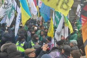 Мітингувальники вимагали ще на рік відкласти обов'язкове використання касових апаратів