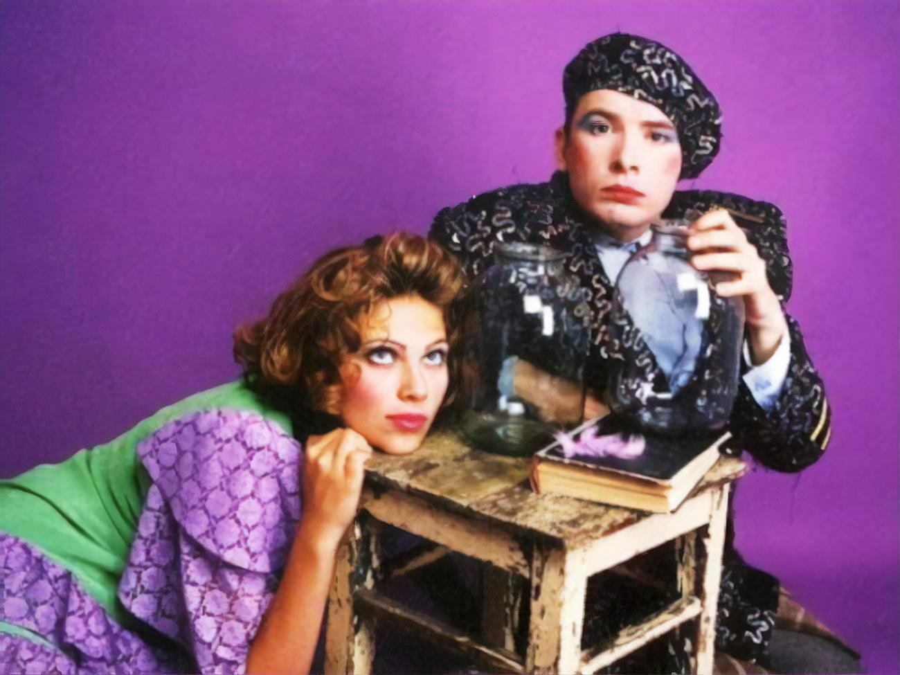 Радмила Щеголева в роли Гели и Андрей Данилко в роли Верки Сердючки