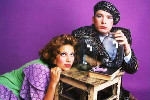 Радмила Щеголева в роли Гели и Андрей Данилко в роли Верки Сердючки